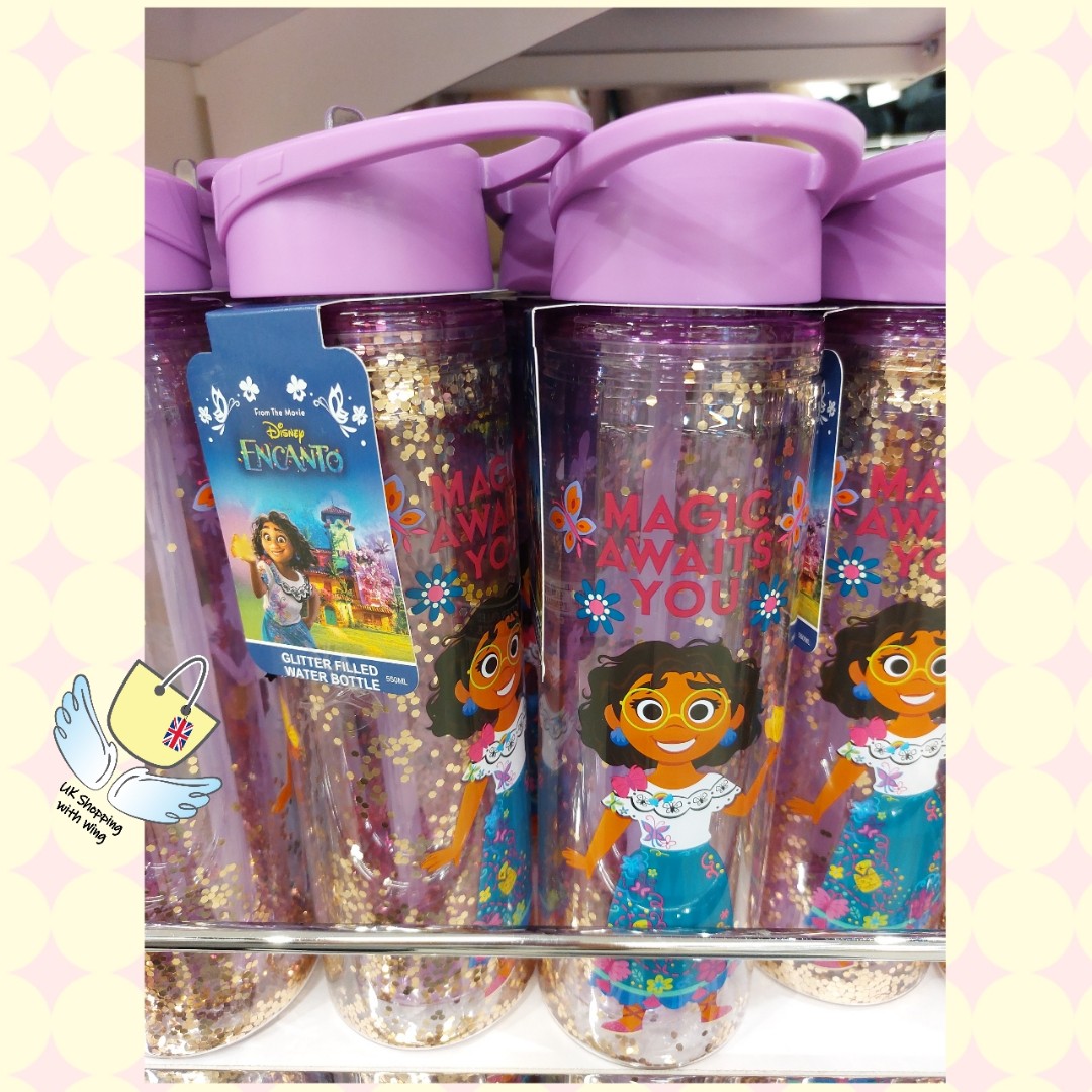 Disney's Encanto Glitter Water Bottle