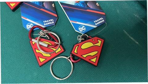 Superman keyring 