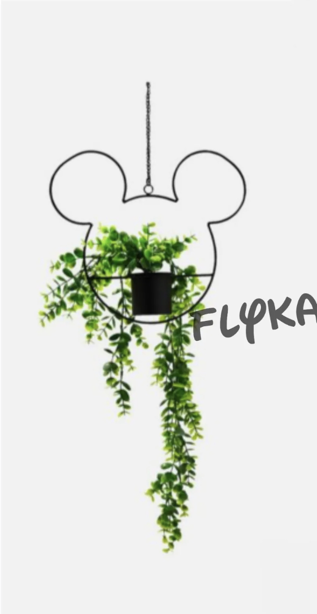 Mickey Mouse Plant Decorations 