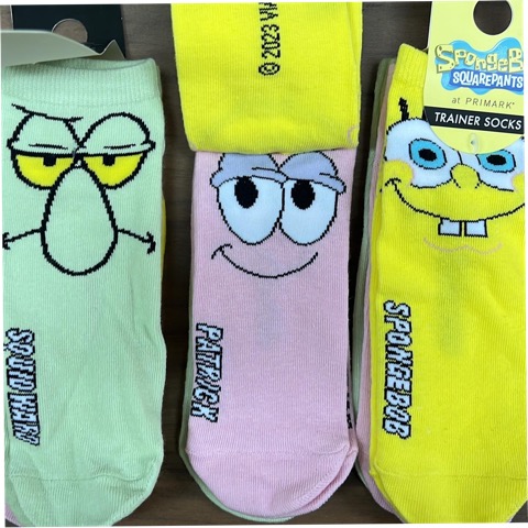 SpongeBoop socks set