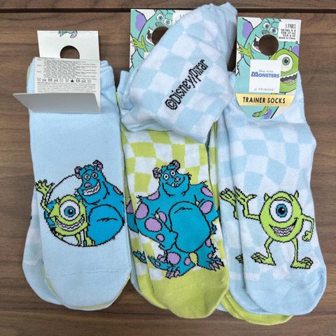 Monister university socks sulley socks mr. Mike socks