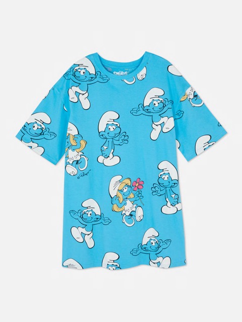 The Smurfs T-Shirt dress adult size S