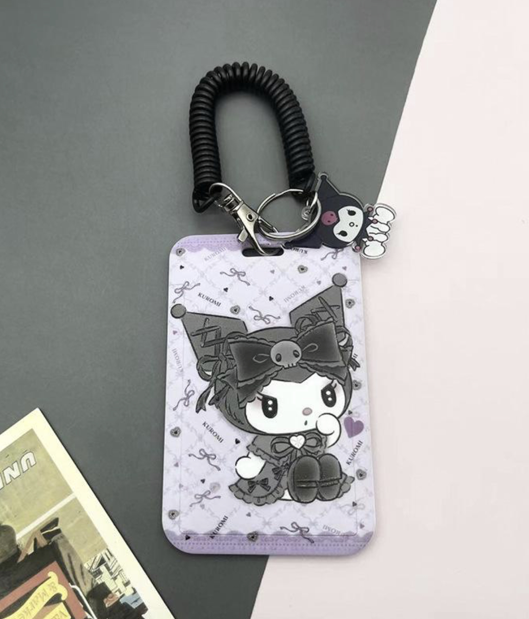 kuromi keyring &  card holder