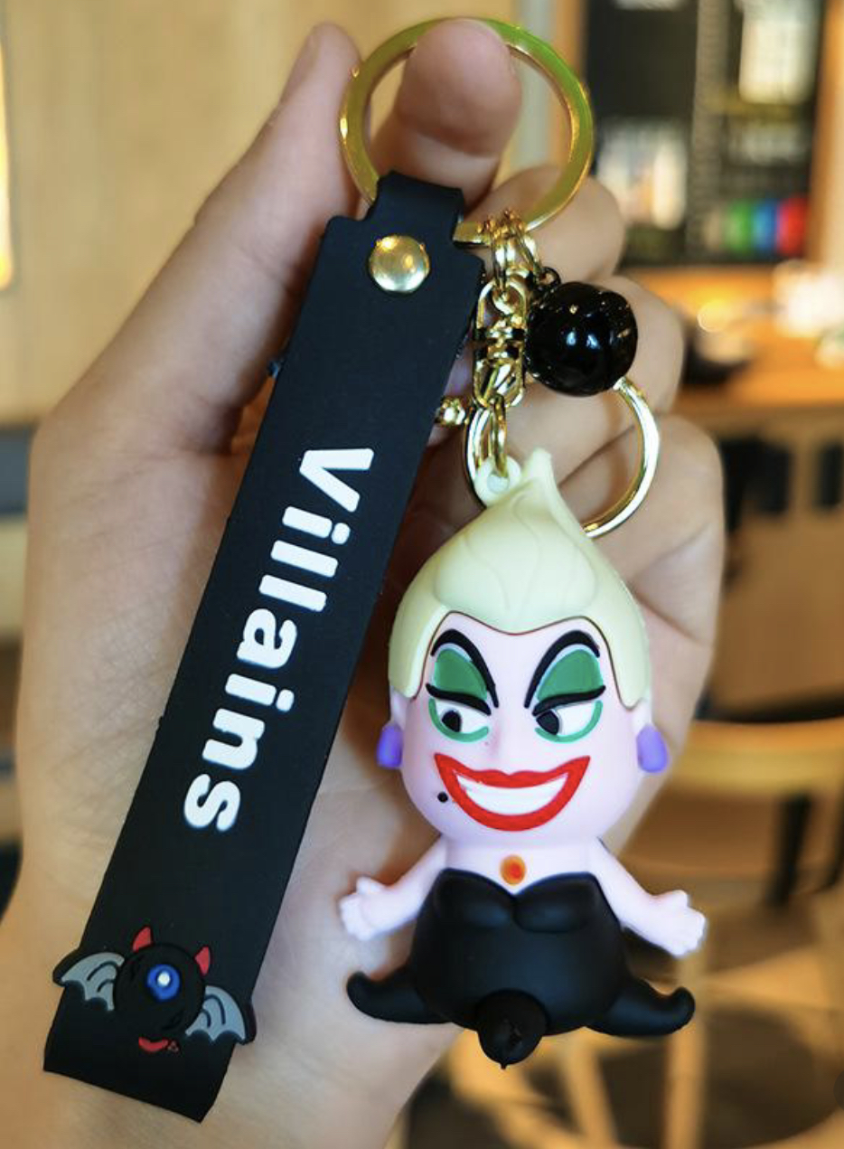 Villian Ursula keyring