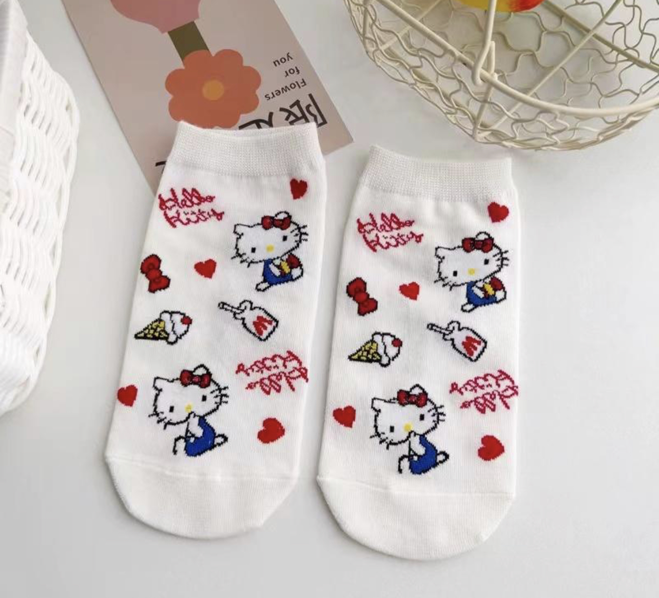 Hello kitty socks