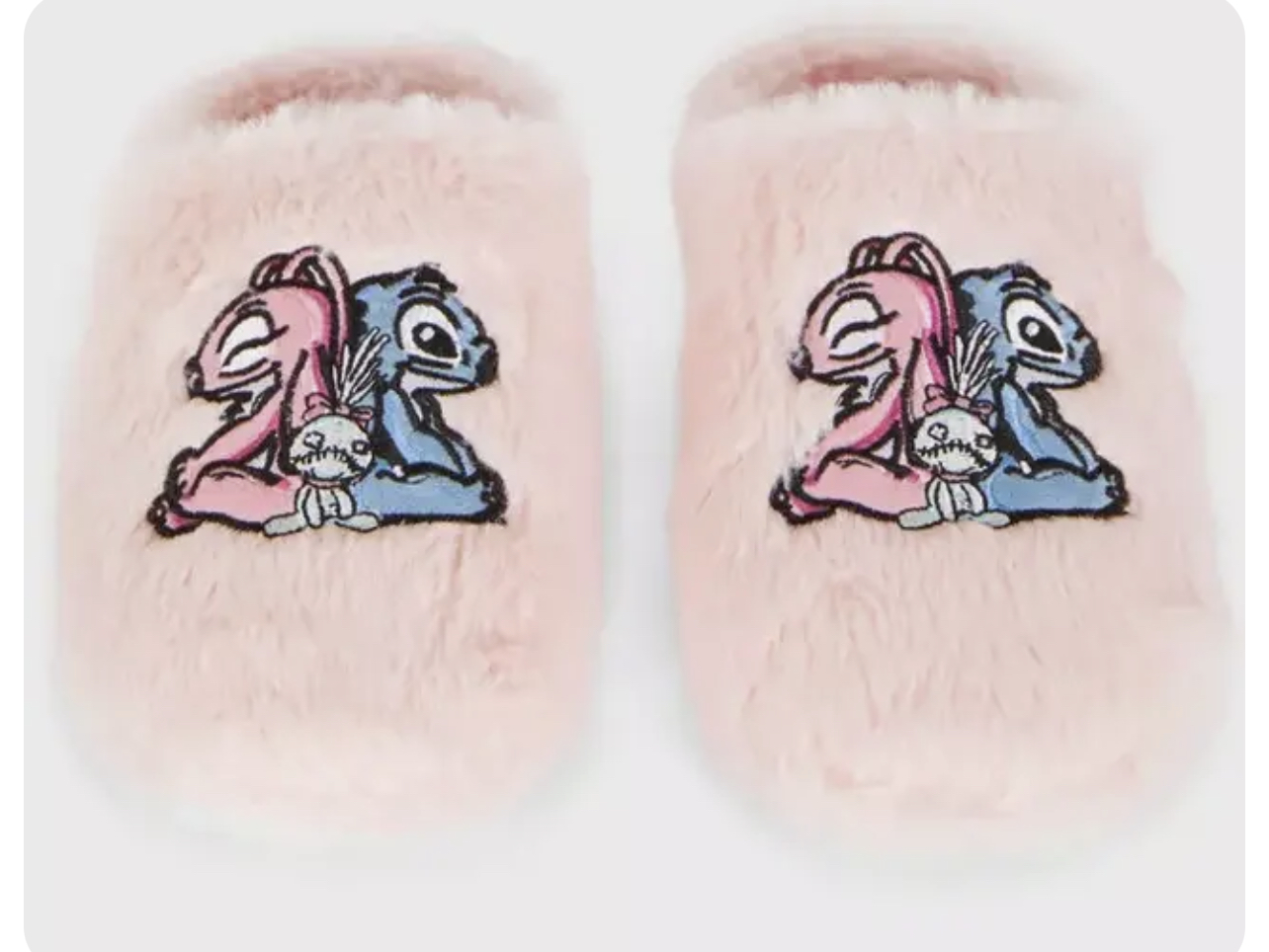 Stitch and best sale angel slippers