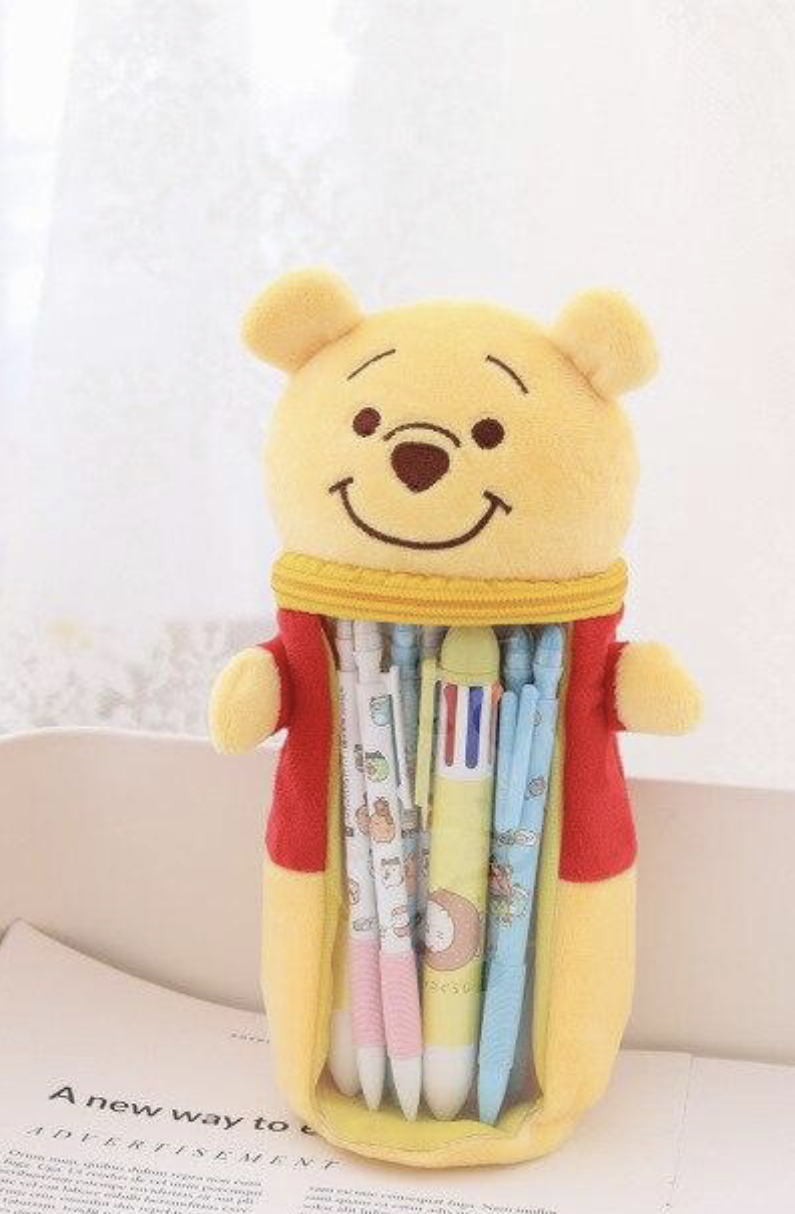 Winnie the pooh bag pencil case