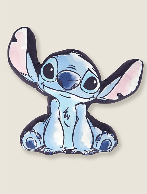 Stitch plush cushion 