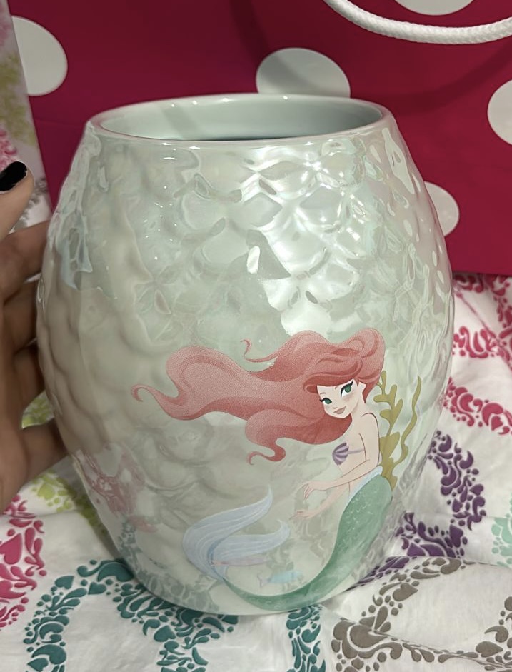 Ariel vase little mermaid vase