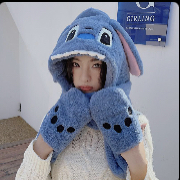 Stitch scarf cap lilo angel