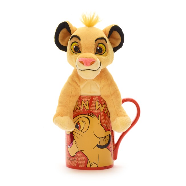 Simba mug & simba plush set