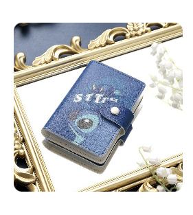 Stitch card bank holder book