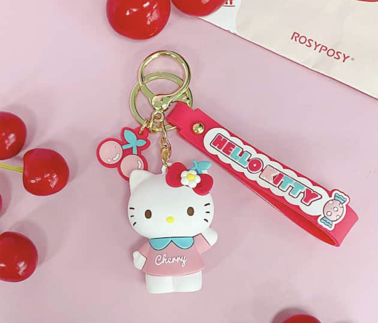 Hello kitty keyring