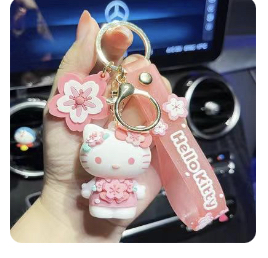 Hello kitty keyring