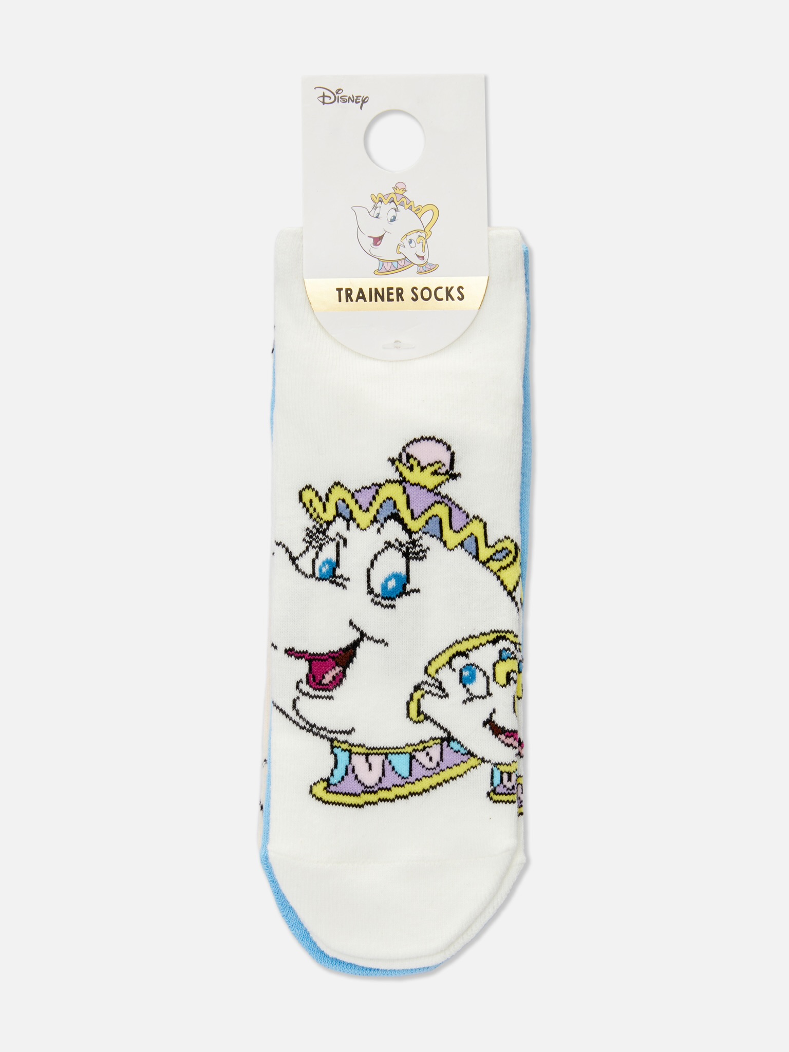 Chip beauty and the beast socks