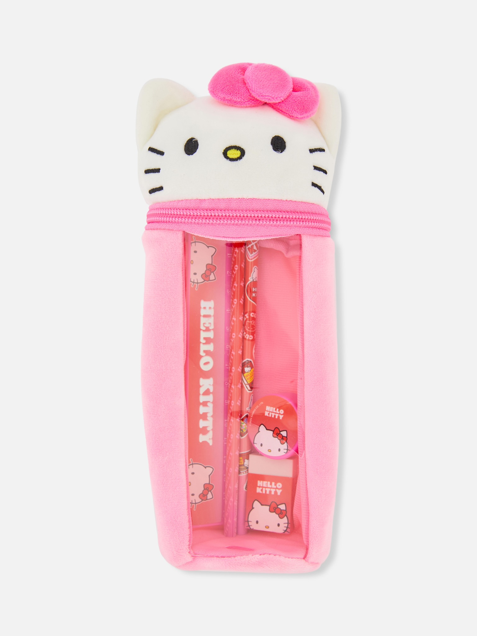 Hello kitty pencil case & pen set