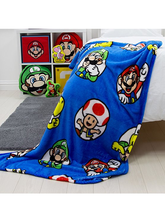 Super mario blanket 